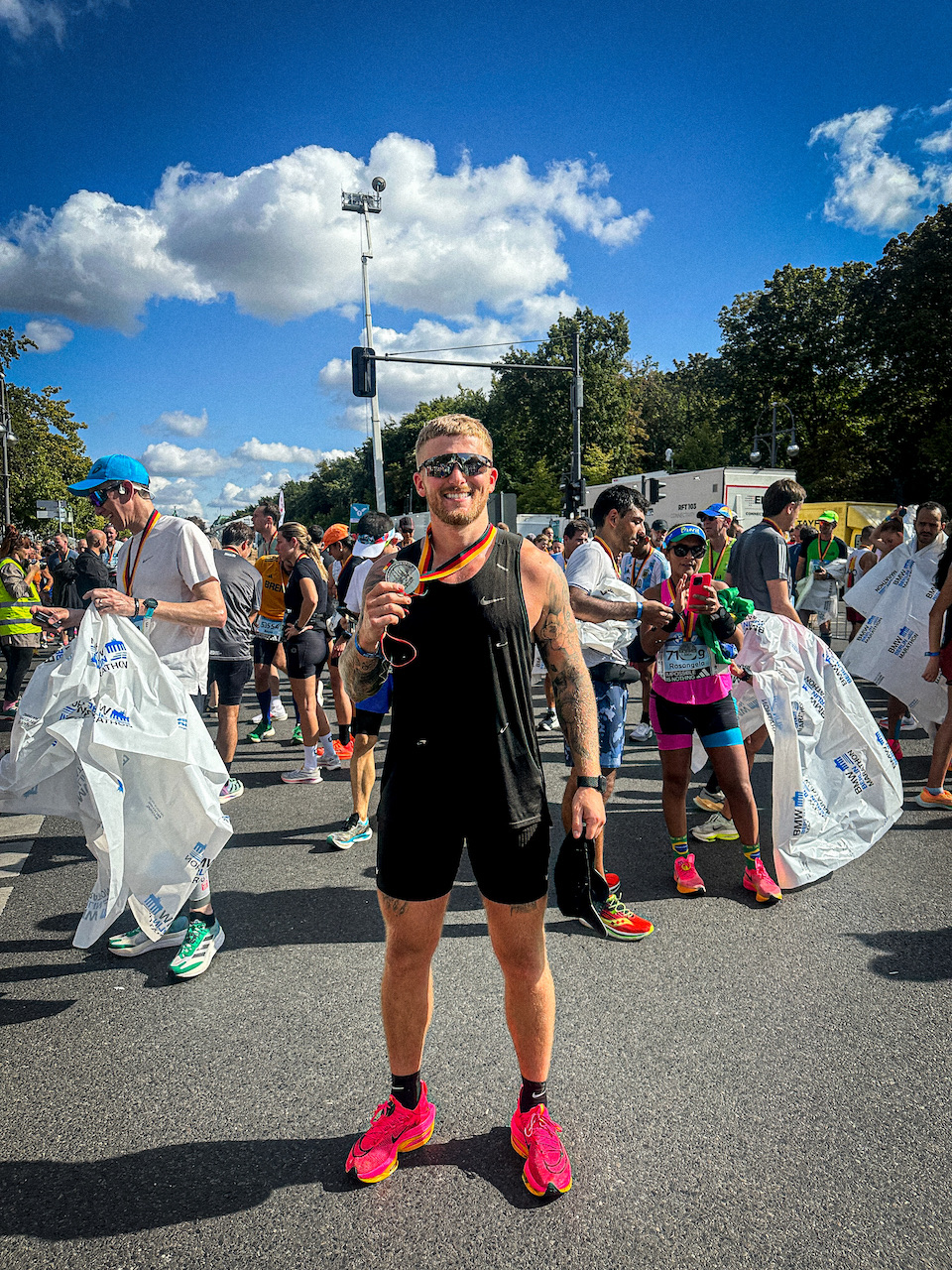 Jake completes Berlin Marathon